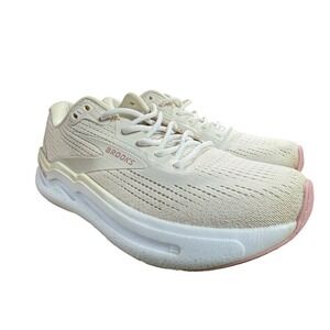 Brooks Ghost Max 2 Womens Running Shoes Cream Pink 1204201B190 Size 8